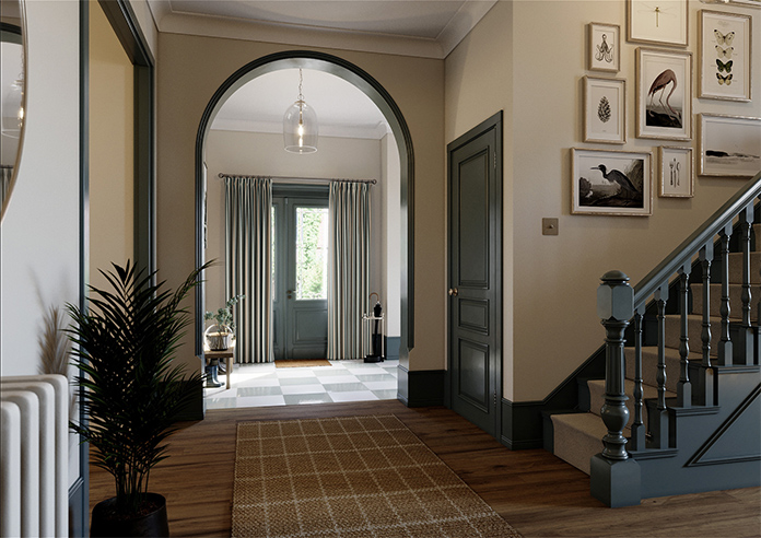 The British Stripe Co. Charles, Teignbridge No.1 - Made to Measure Curtains - Image 7